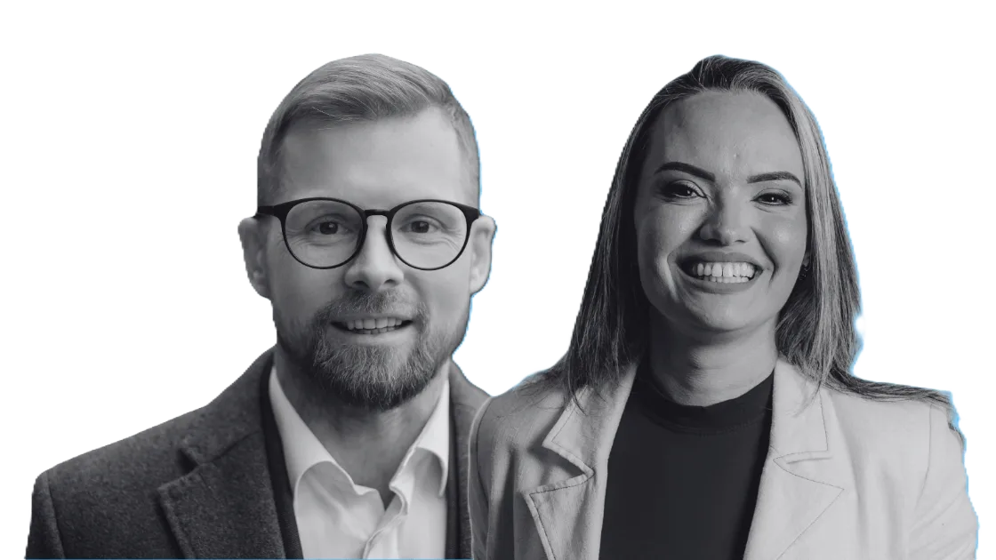 Two Smiling people picture
